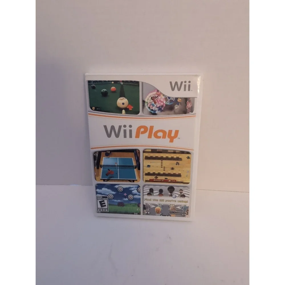 Wii Play Nintendo Wii Game CIB Complete with Manual RVL-P-RHAE-USZ